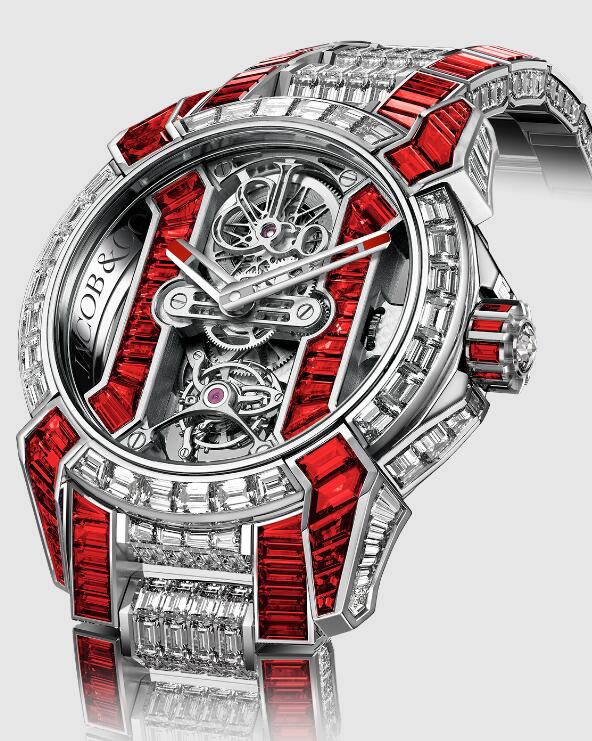 Review Jacob & Co EPIC X TOURBILLON BRACELET RUBIES EX500.30.BD.BR.A30BC Replica watch - Click Image to Close